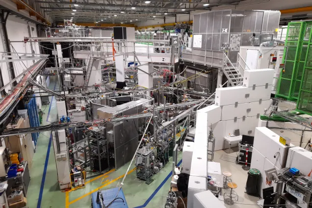 The ISOLDE experimental hall